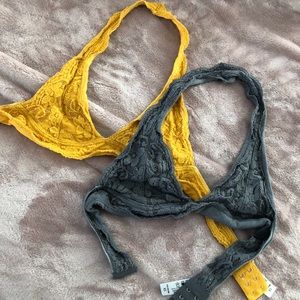 Cute laced bralettes (2-pack)🌗💫